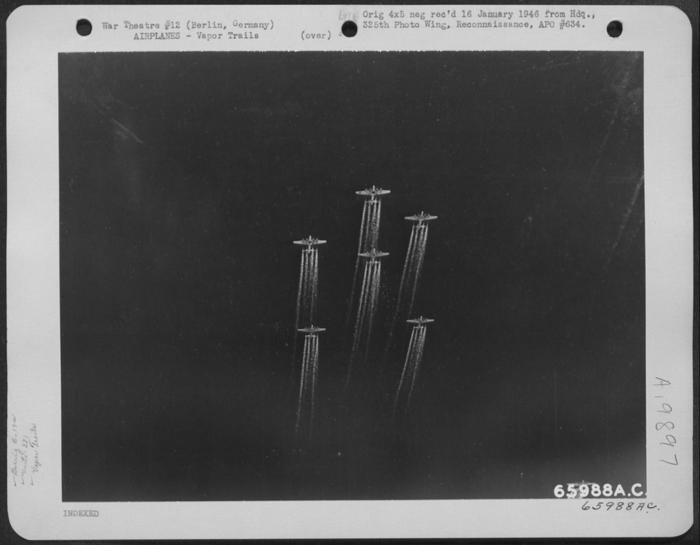B-17 Flying Fortresses toward Berlin