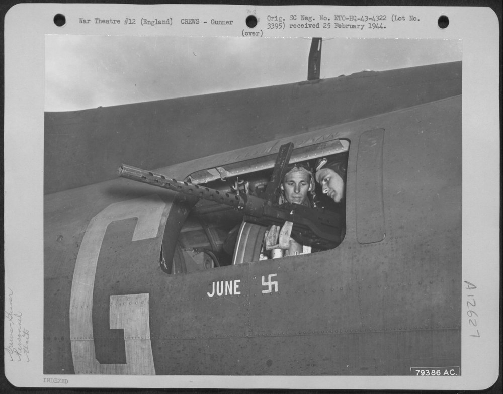 B-17 Gunners at Bassingbourne