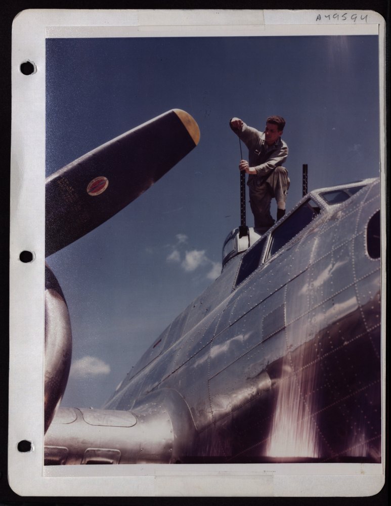 B-17 in England