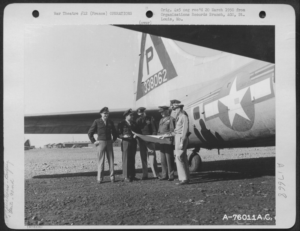 B-17 in France