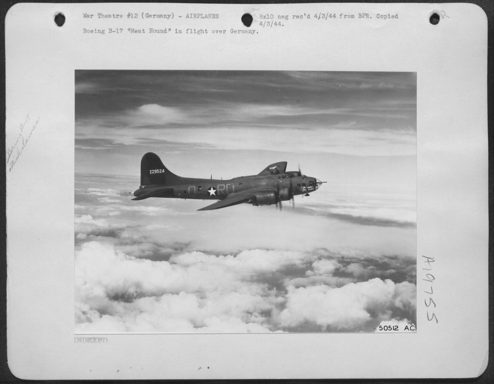 B-17 Meat Hound over Germany