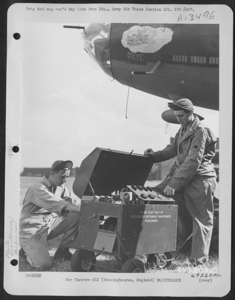 B-17 Oklahoma Okie at Bassingbourne
