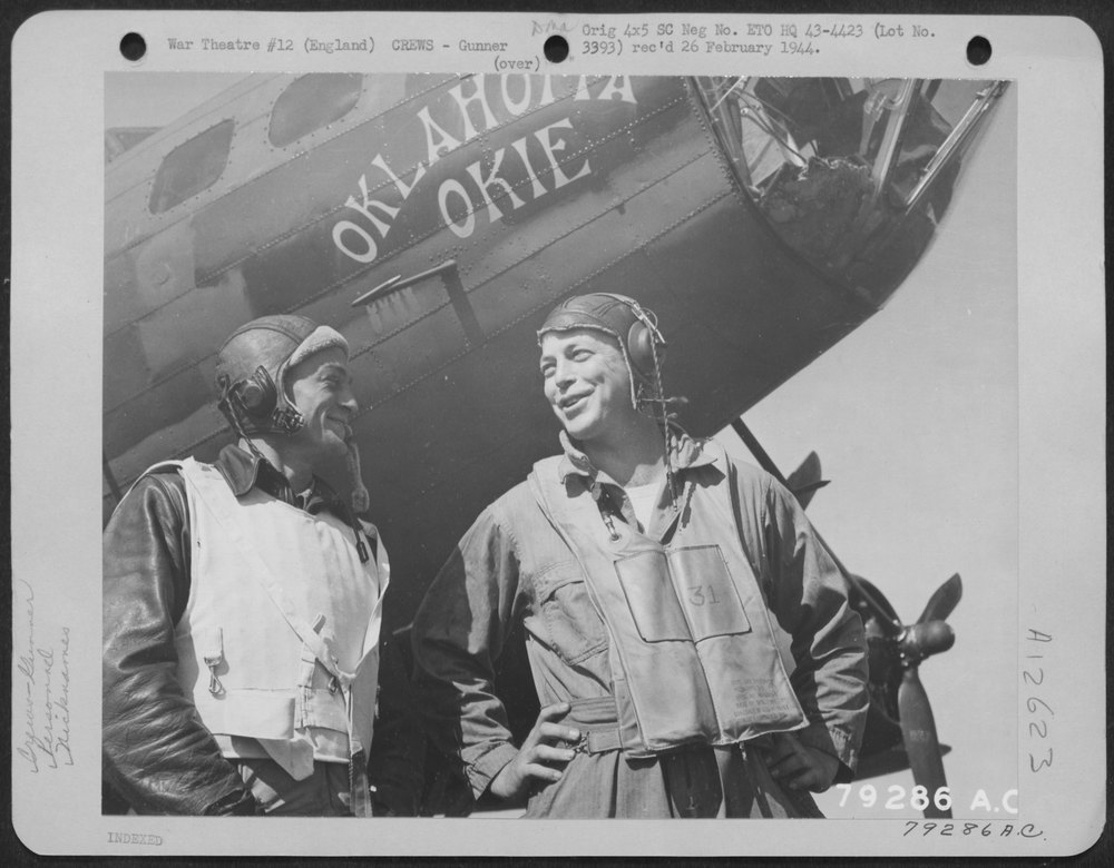 B-17 Oklahoma Okie at Bassingbourne