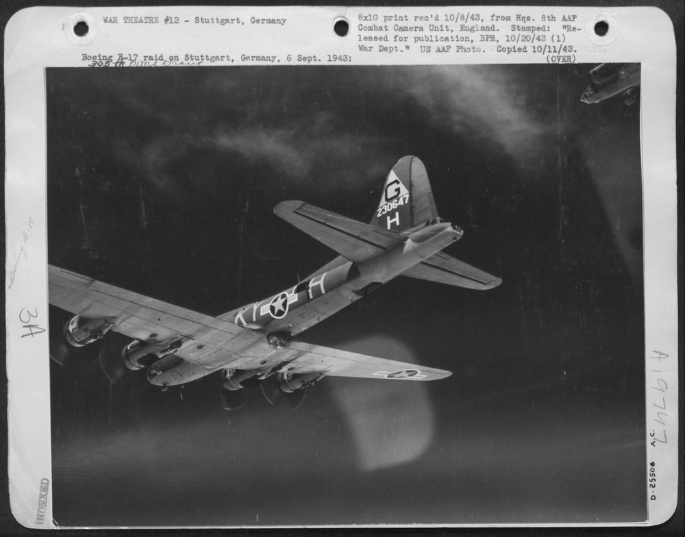 B-17 raid on Stuttgart