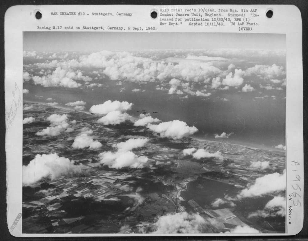 B-17 raid on Stuttgart