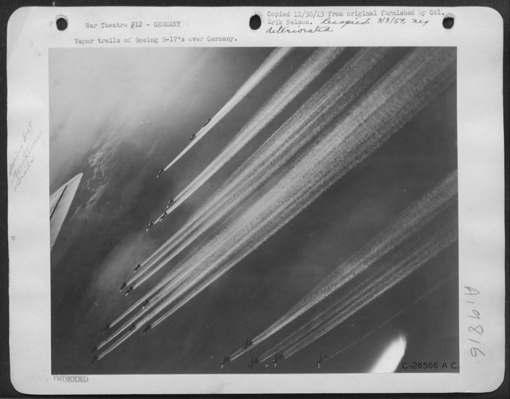 B-17's over Germany