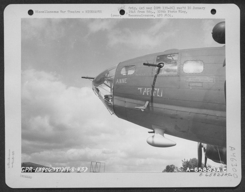 B-17 Tarfu at Ridgewell