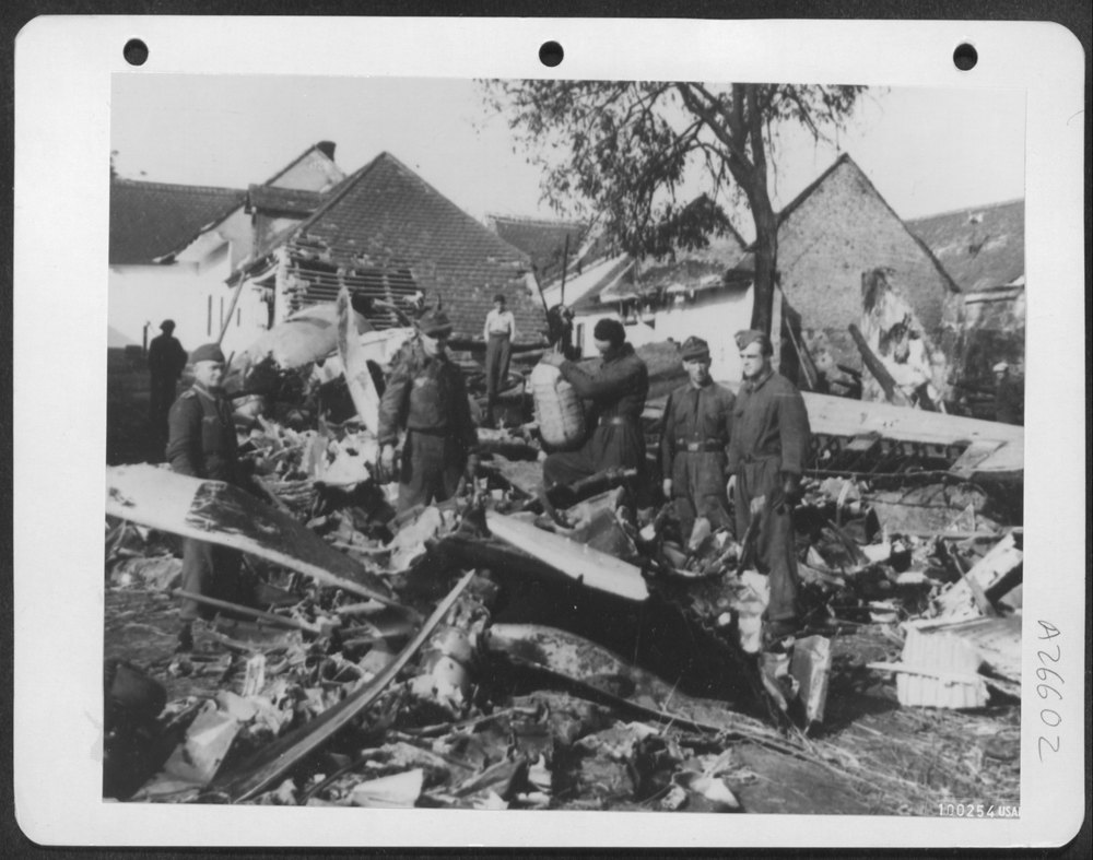 B-17G crashed in Slovakia