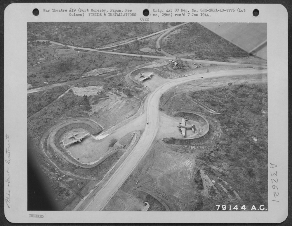 B-17s at Fort Moresby