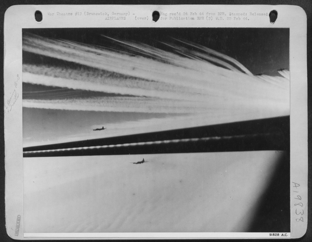 B-17s over Brunswick