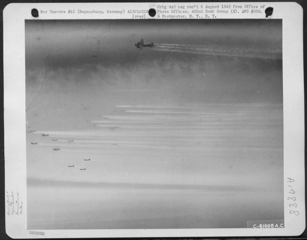 B-17s over Germany