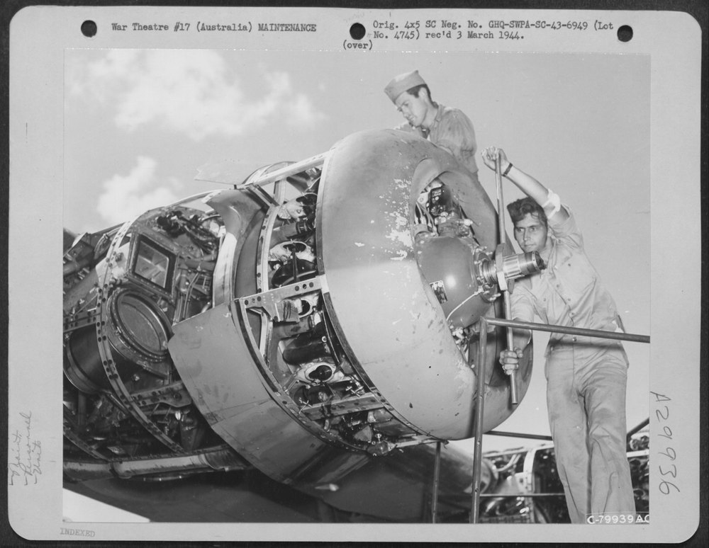 B-24 at Garbutt Field