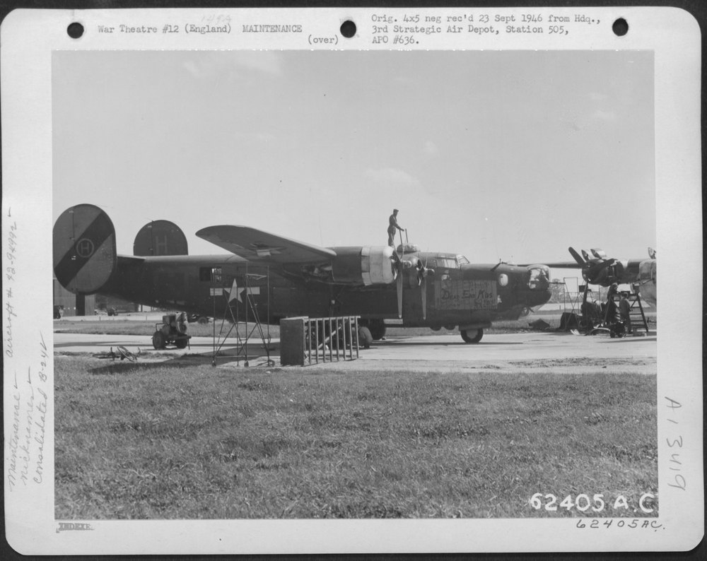 B-24 at Station 505 England