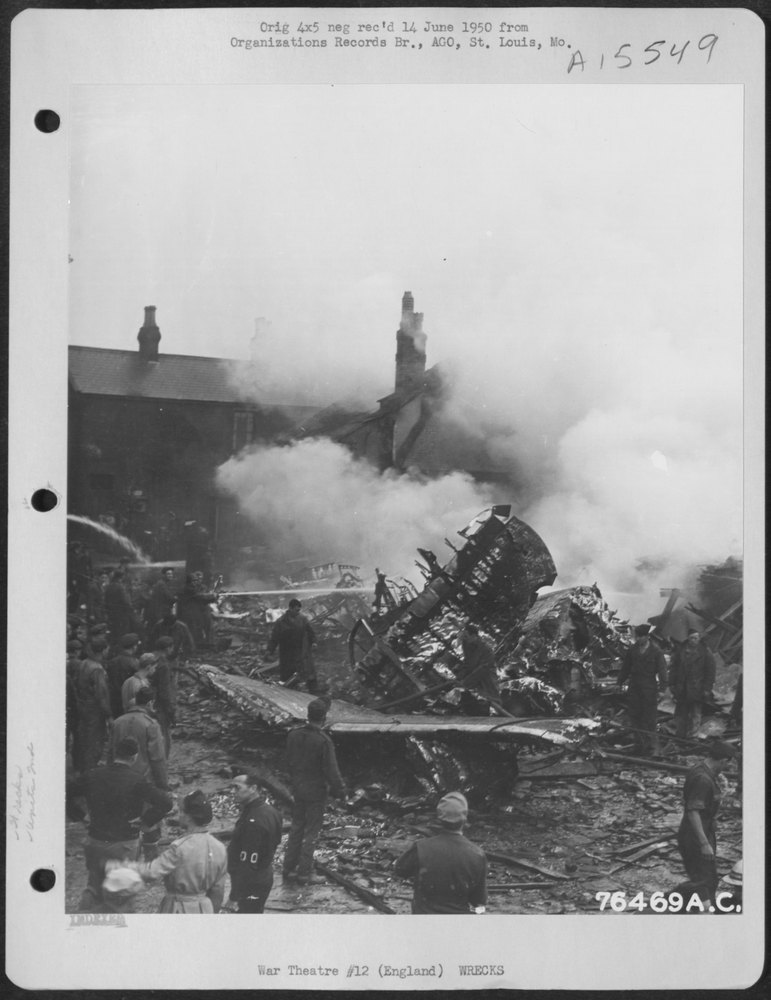 B-24 crash in Freckleton