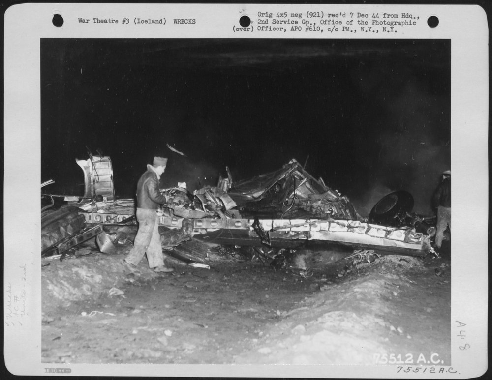 B-24 Crashed In Iceland