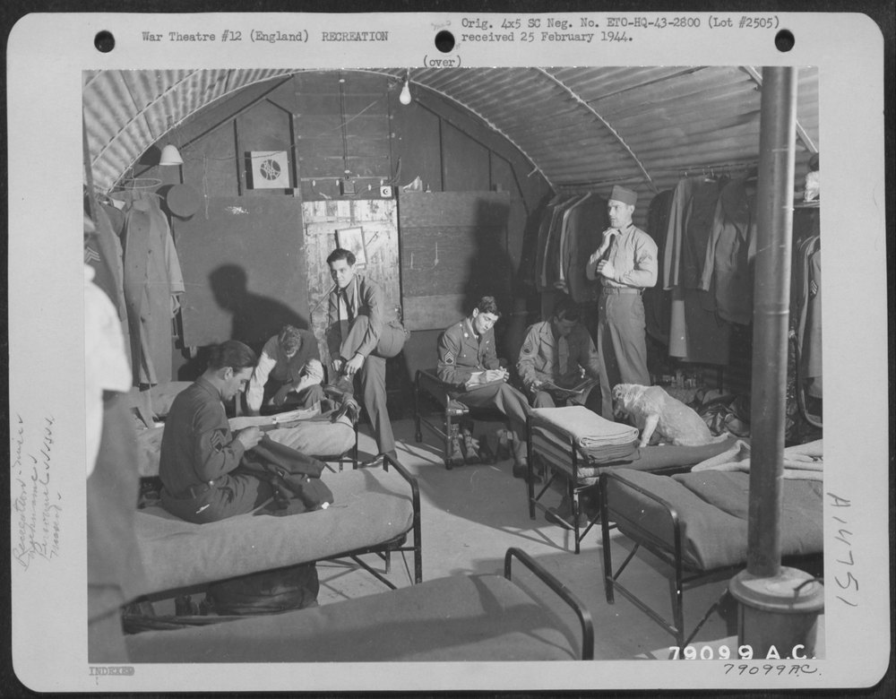B-24 Crew Prepares For Pass
