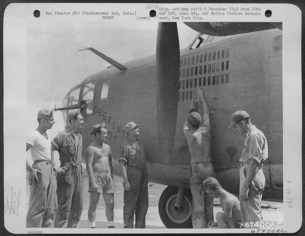 B-24 Destiny's Tot at Pandaveswar