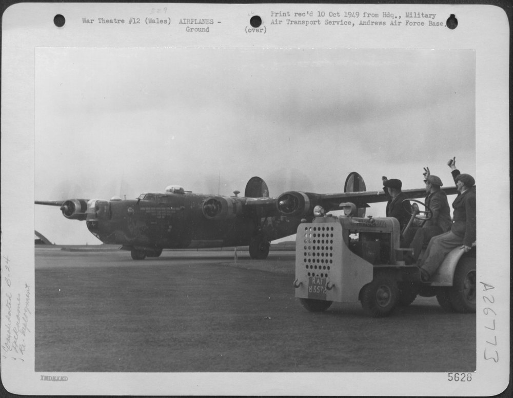 B-24 Glory Bee at Valley Wales