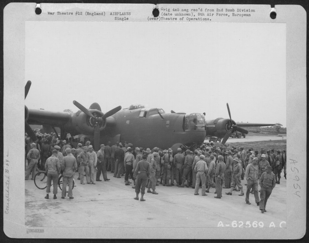 B-24 Liberator at Horsham England