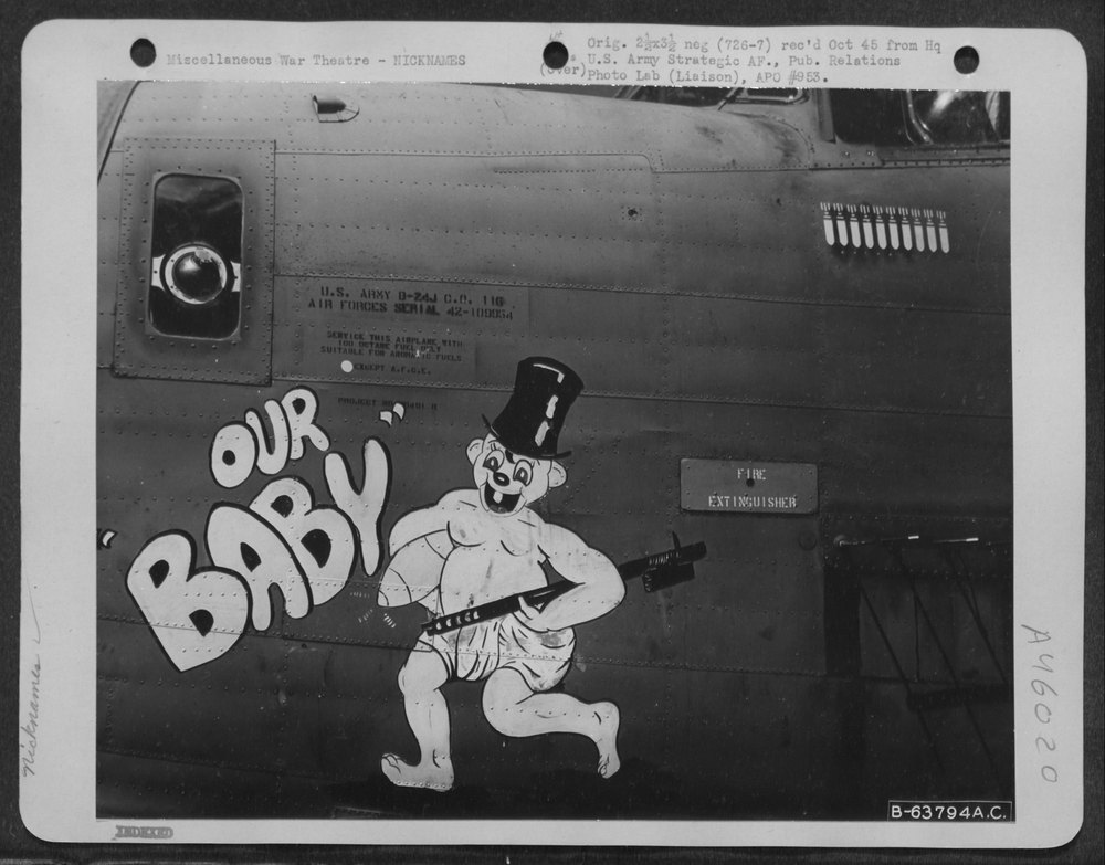 B-24 Liberator at Kwajalein