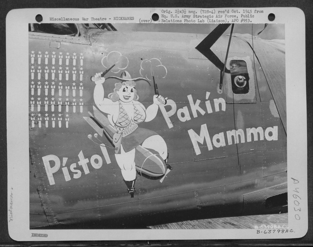 B-24 Liberator at Kwajalein