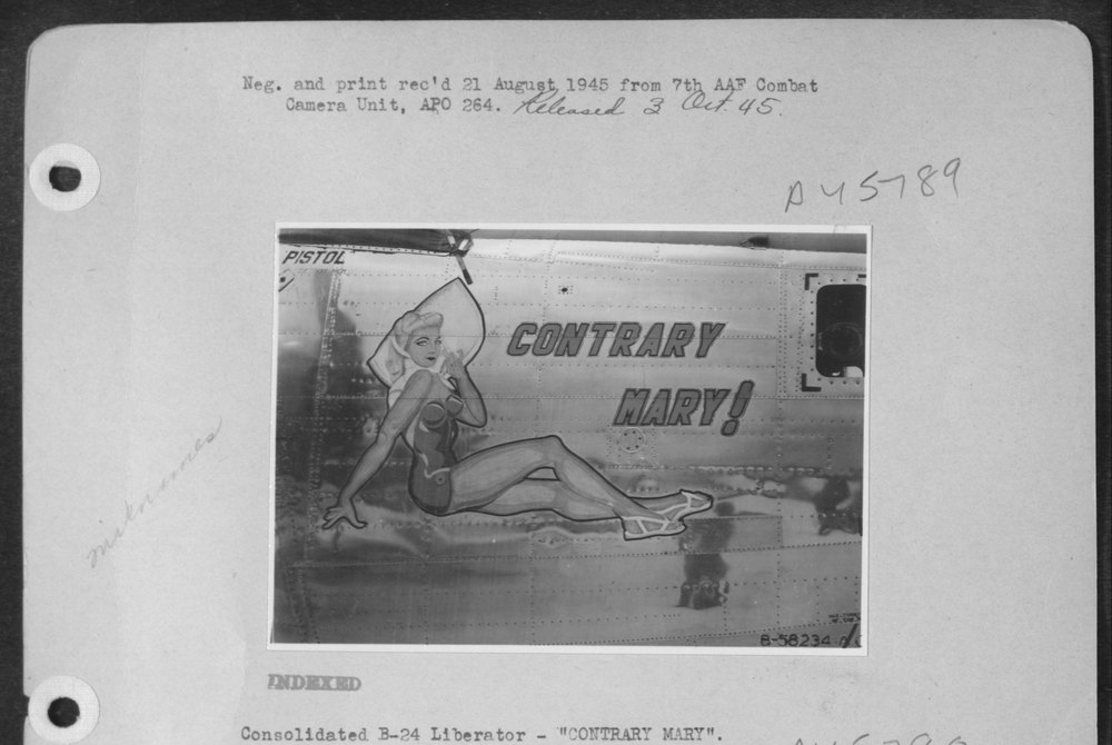 B-24 Liberator Contrary Mary