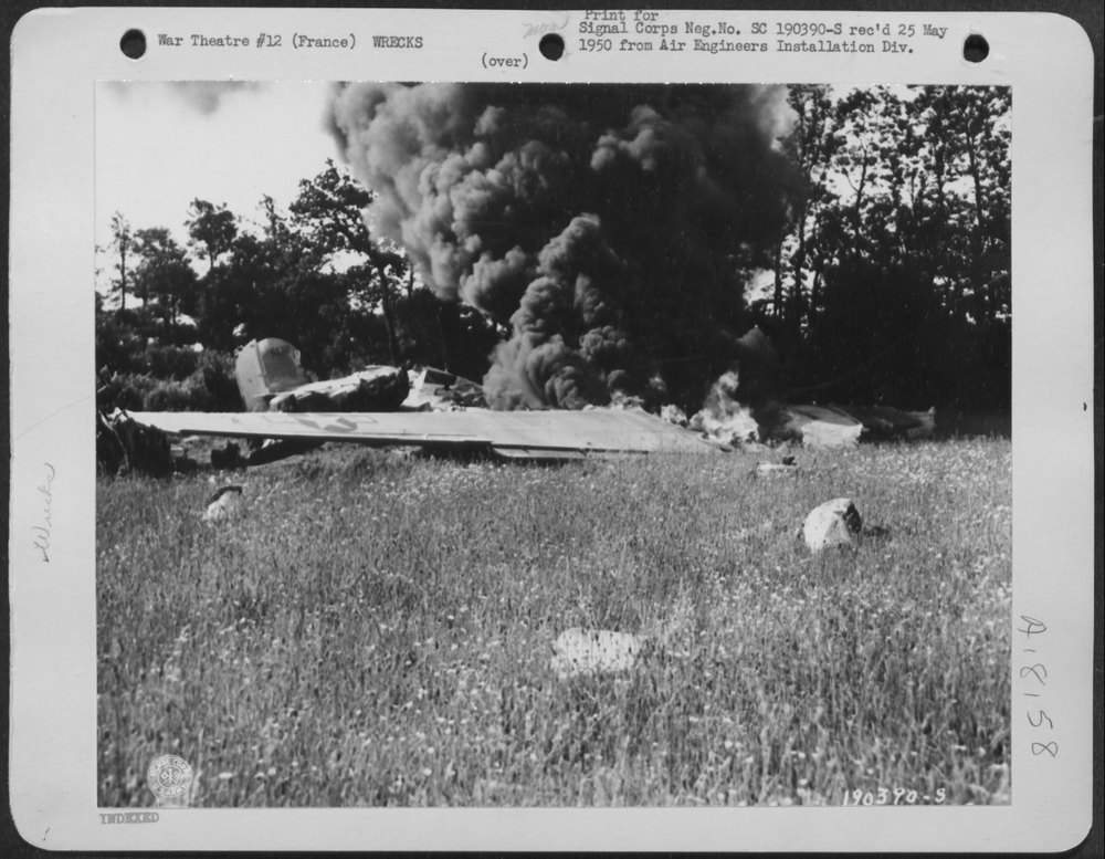 B-24 Liberator Crashed In France