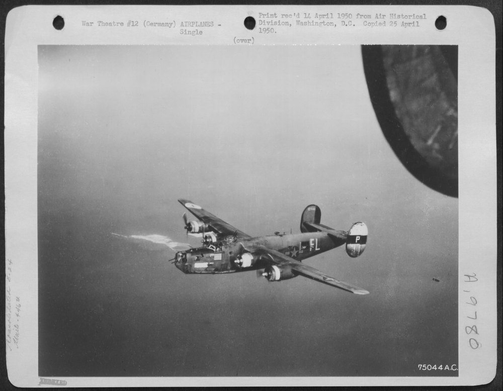 B-24 Liberator en route to Wilhelmshaven