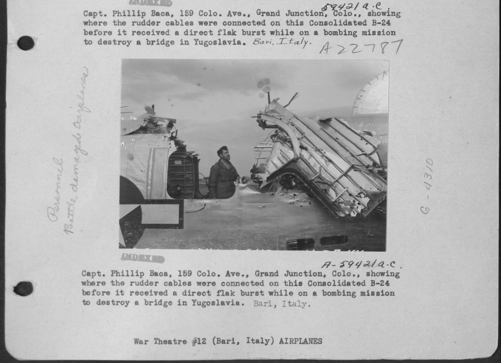 B-24 Liberator in Bari Italy