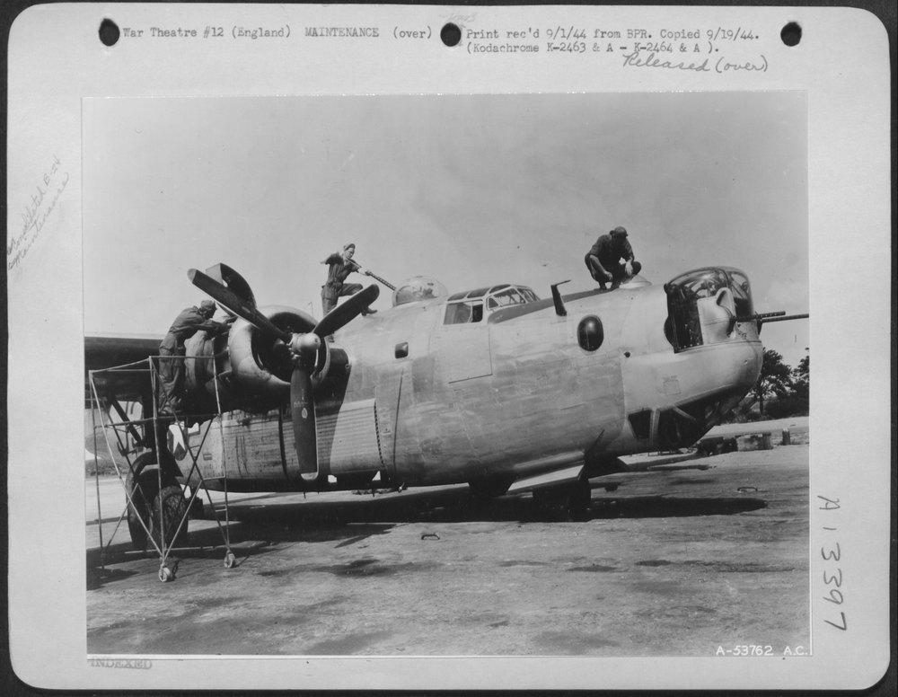 B-24 Liberator in England