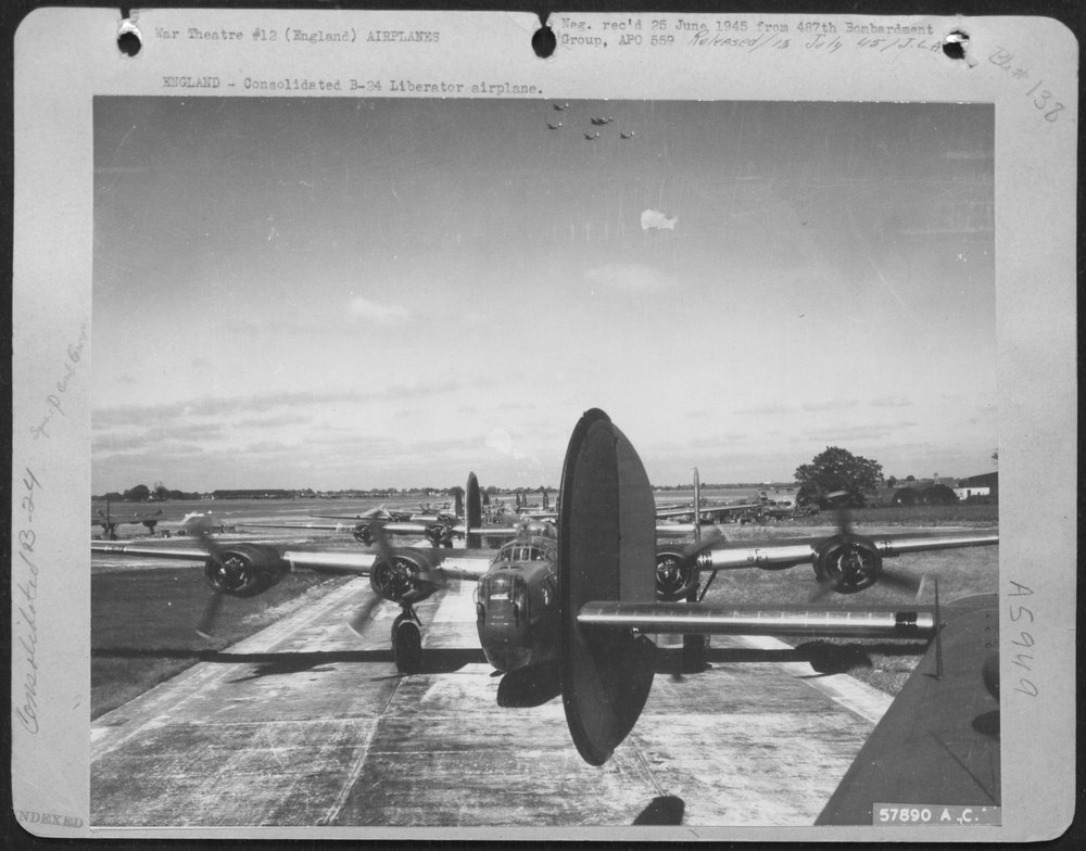 B-24 Liberator in England