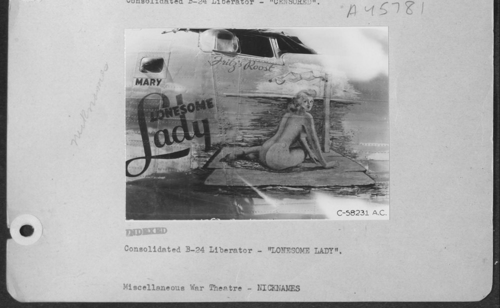 B-24 Liberator Lonesome Lady