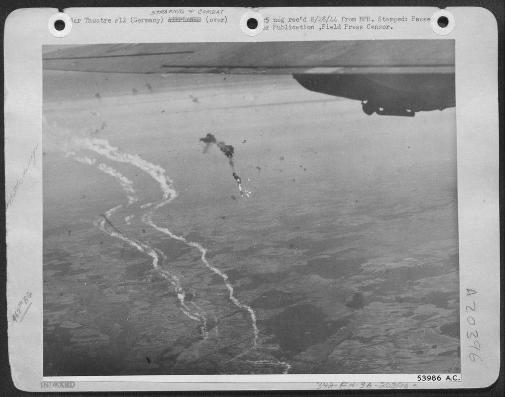 B-24 Liberator over Magdeburg