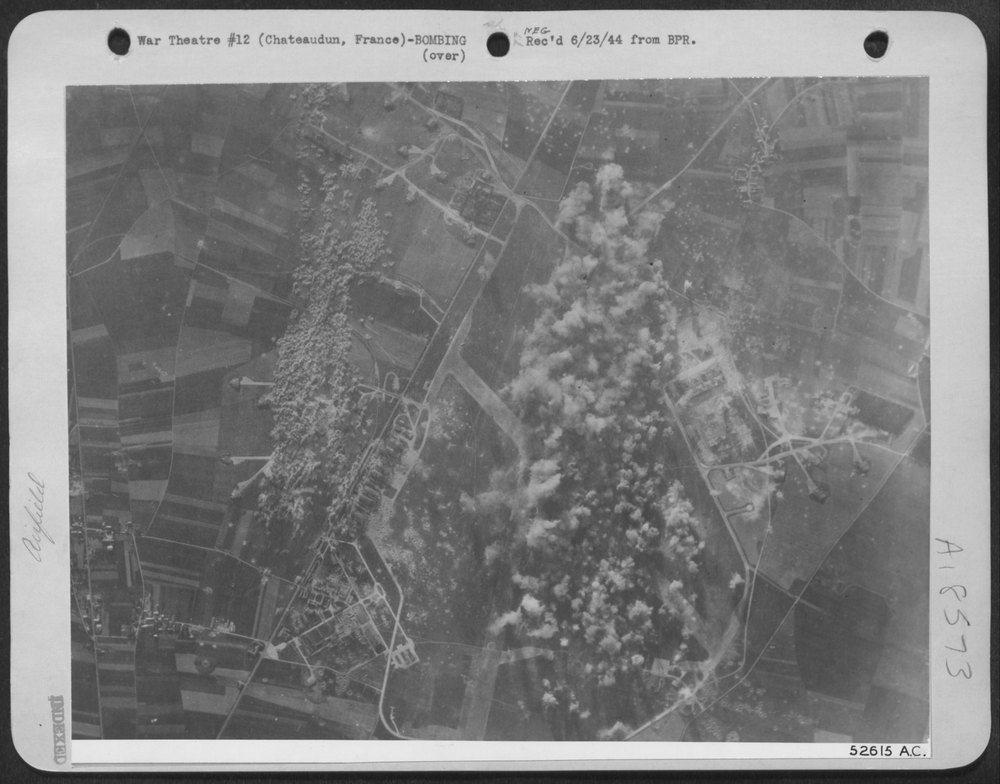 B-24 Liberators at Chateaudun