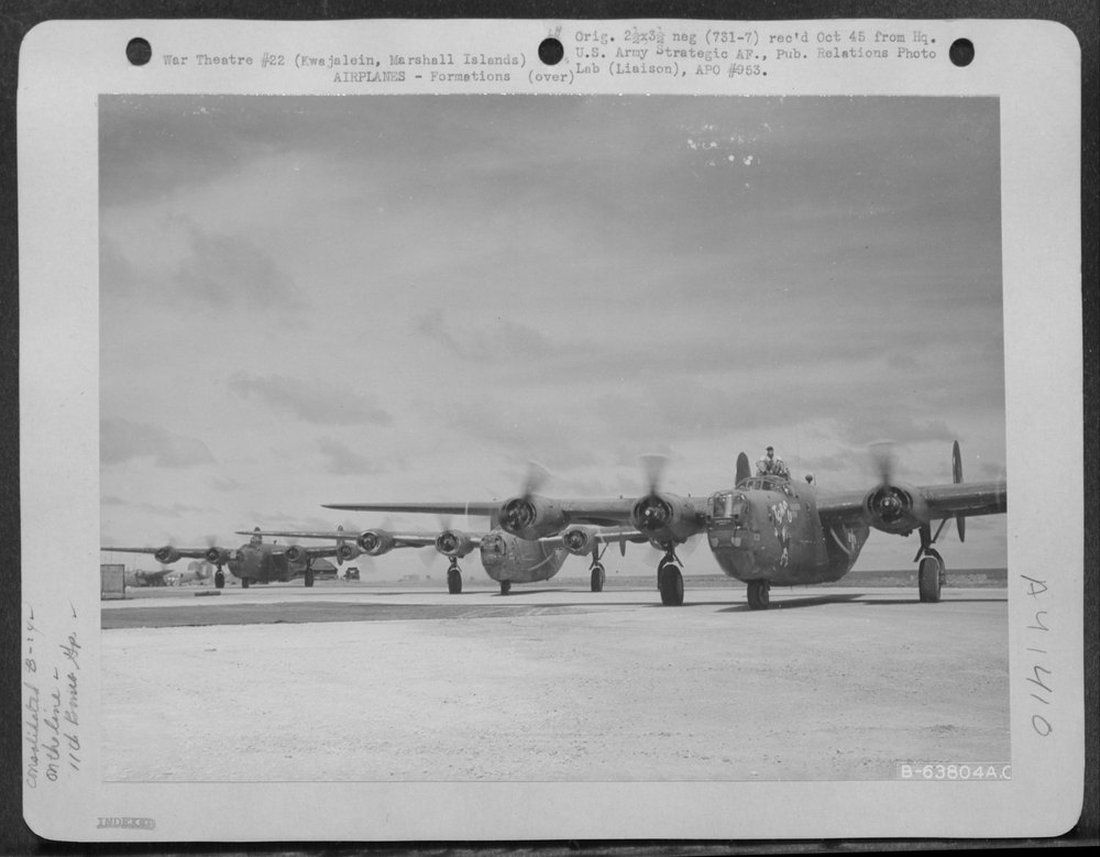 B-24 Liberators at Kwajalein