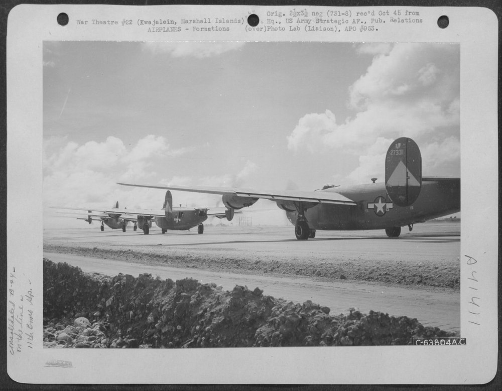 B-24 Liberators at Kwajalein