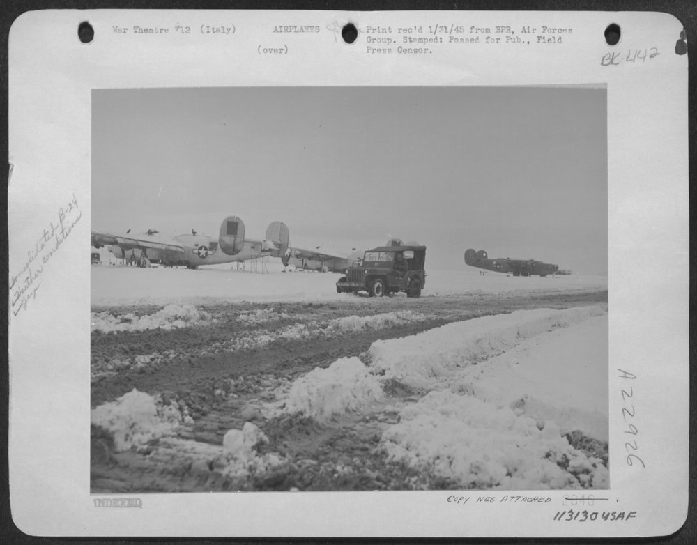 B-24 Liberators in Southern Italy