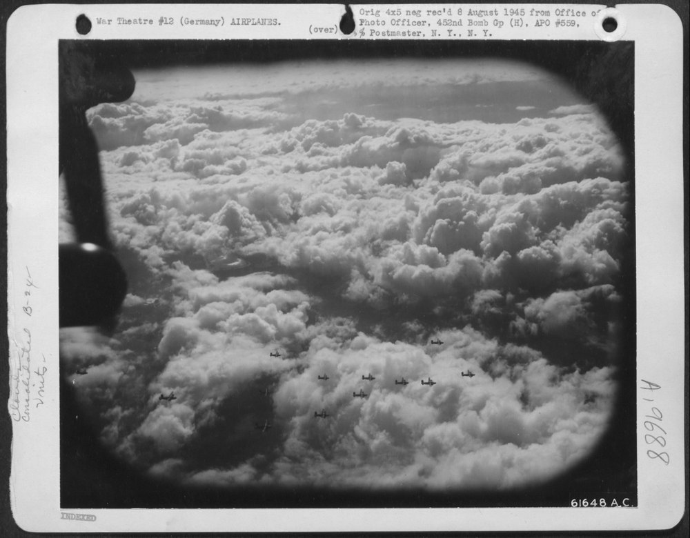B-24 Liberators over Berlin