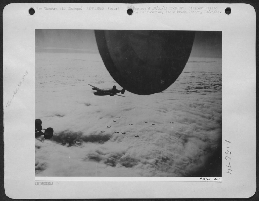 B-24 Liberators over Europe