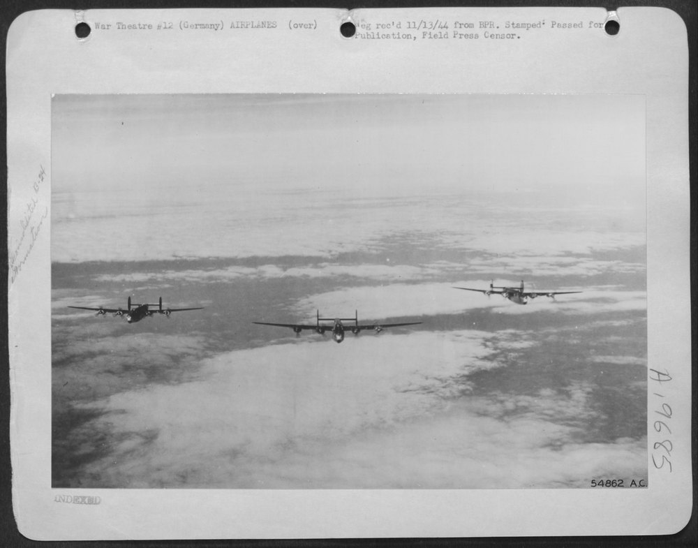 B-24 Liberators over Germany