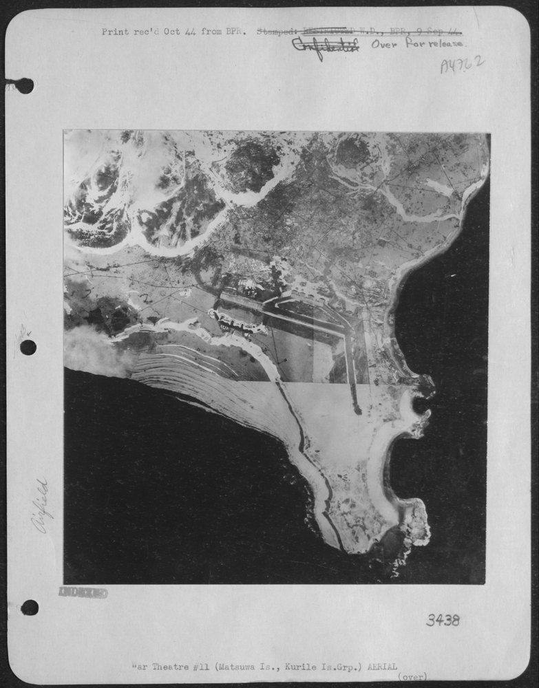 B-24 Liberators over Kurile Islands
