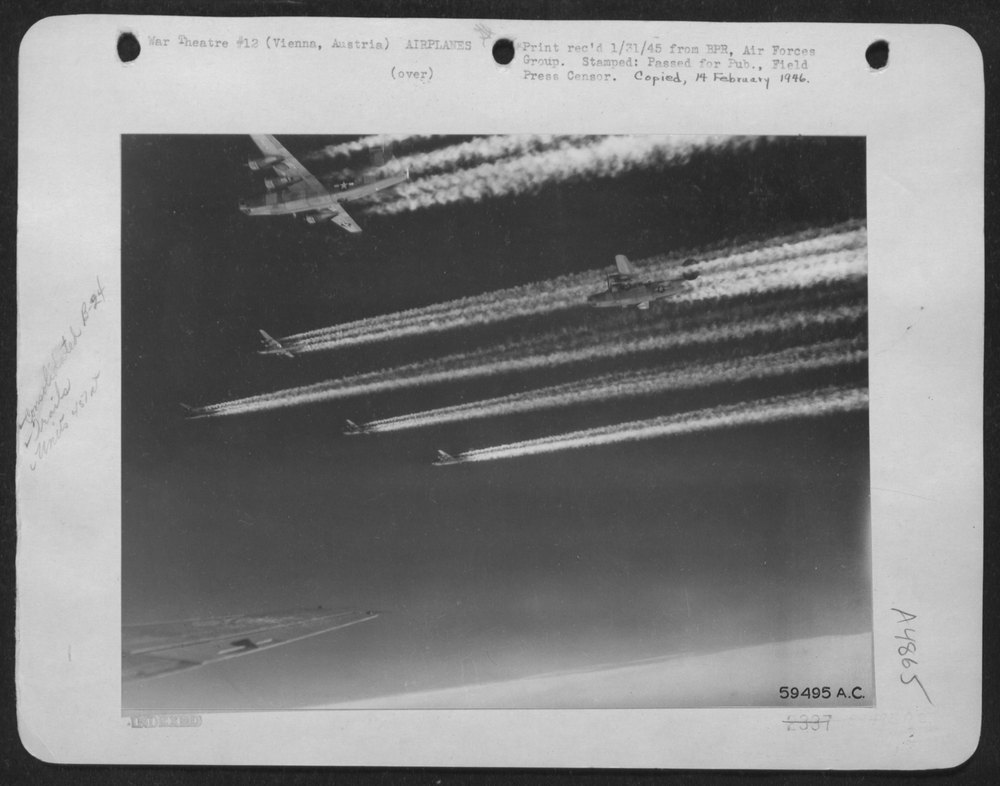 B-24 Liberators over Vienna
