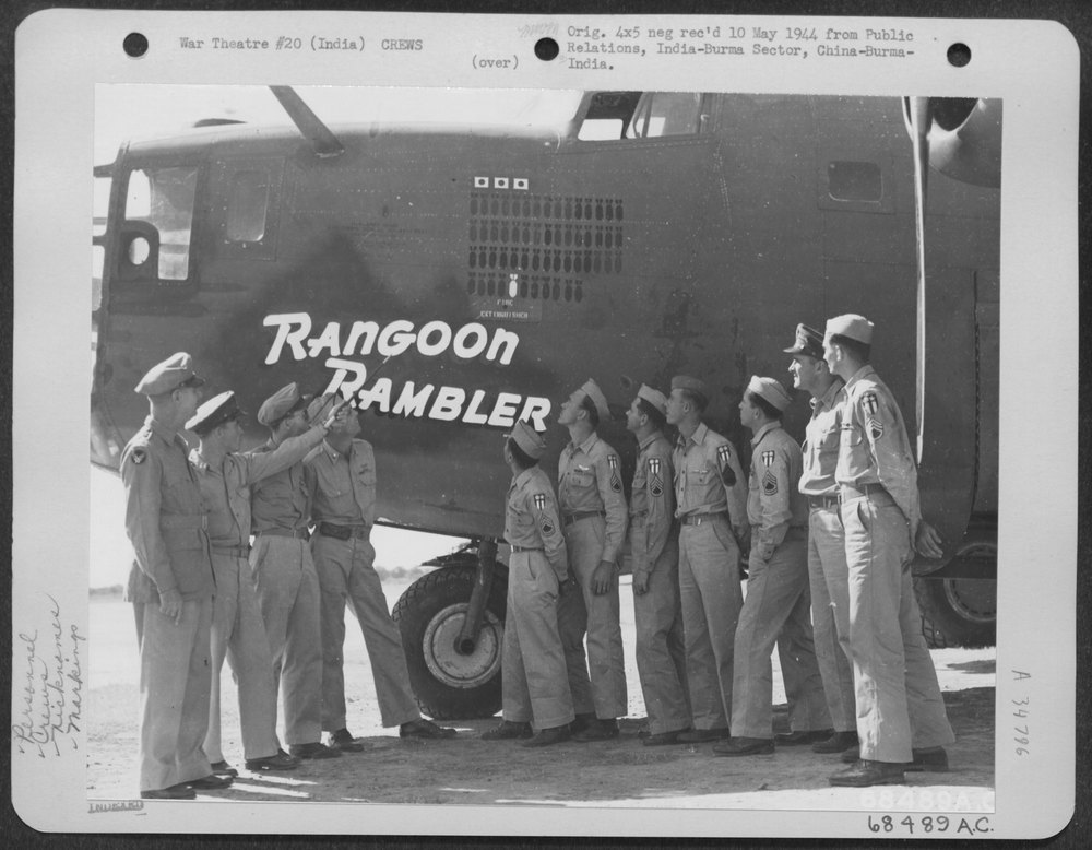 B-24 Rangoon Rambler in India