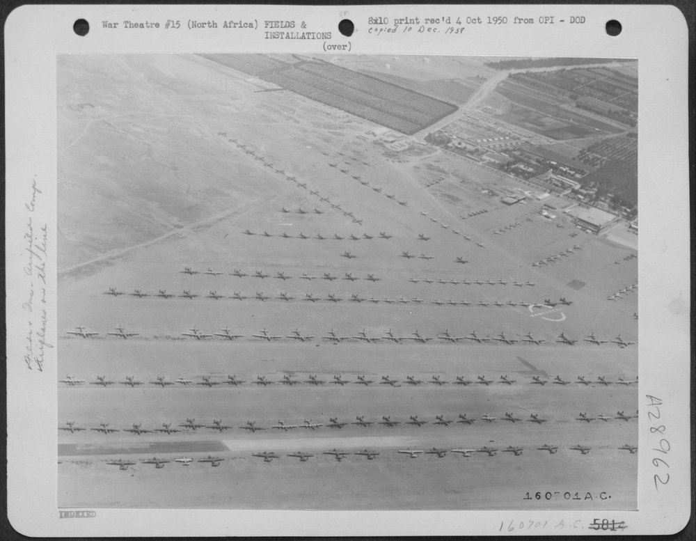 B-24's and B-39's at Marrickeck air base