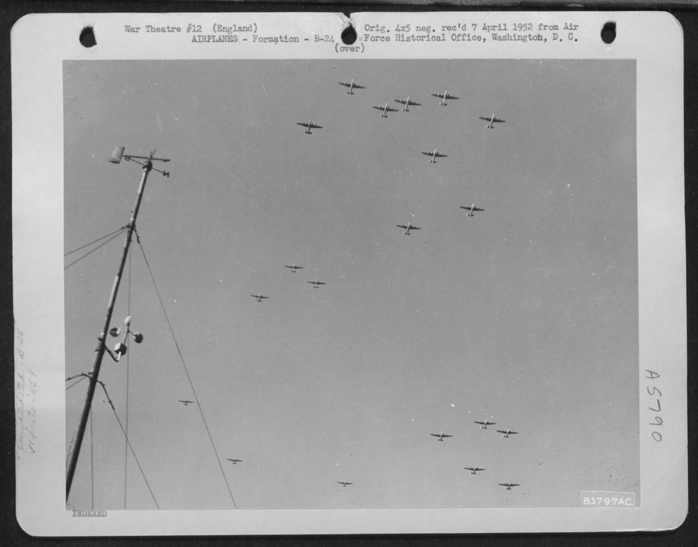 B-24s over Britain