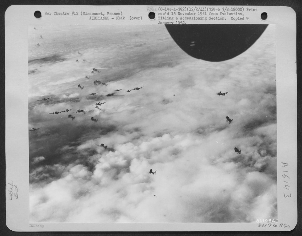 B-24s over Siracourt