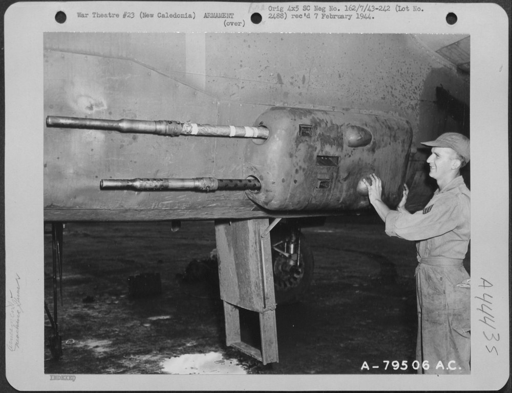 B-25 At Tontouta Airport