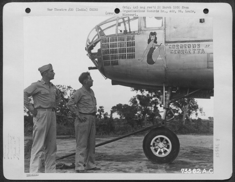 B-25 Gorgeous Georgetta in India