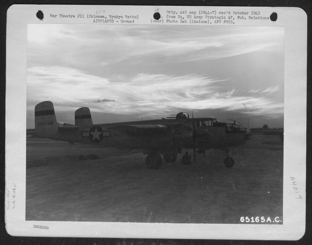 B-25 Mitchell on Okinawa