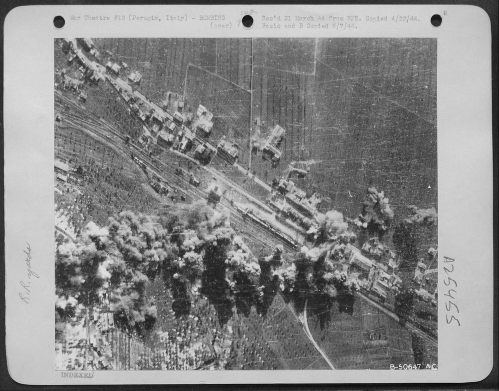 B-25 Mitchells at Perugia